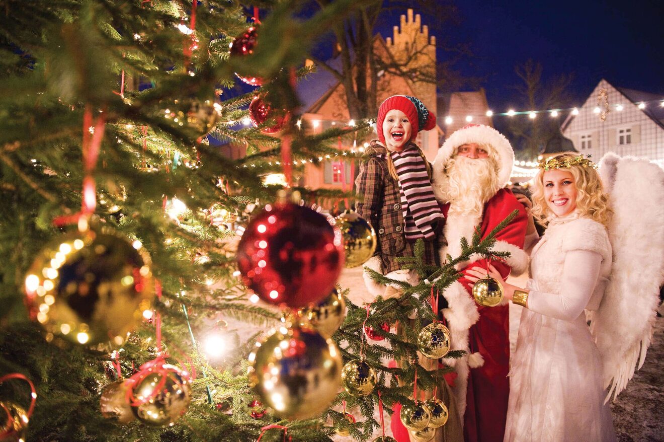 Romantischer Weihnachtsmarkt Schloss und Gut Liebenberg